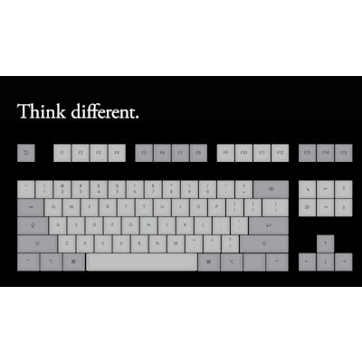 Think Different (DCS or Cherry Profile, dye-sub, Thick PBT)