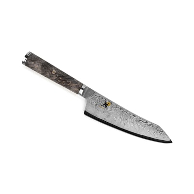 Miyabi Black Rocking Santoku Knife, 7" | Cutlery and More
