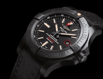Breitling Avenger Blackbird 44 - Black-coated titanium watch