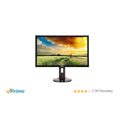 Amazon.com: Acer XB270HU bprz 27-inch WQHD NVIDIA G-SYNC (2560 x 1440) Widescree
