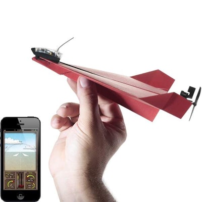 POWERUP 3.0 - Smartphone Controlled Paper Airplane - PowerUp Toys