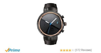 Amazon.com: ASUS ZenWatch 3 WI503Q-GL-DB 1.39-inch AMOLED Smart Watch with dark 