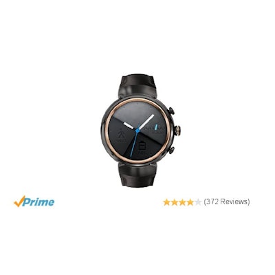 Amazon.com: ASUS ZenWatch 3 WI503Q-GL-DB 1.39-inch AMOLED Smart Watch with dark 