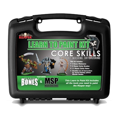 Reaper Miniatures :: Learn To Paint Kit: Core Skills