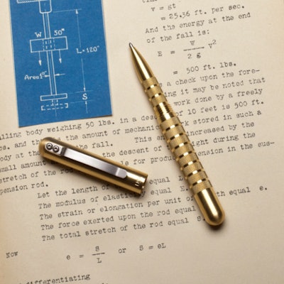 Best Made Company — Brass Embassy Tactical Pen