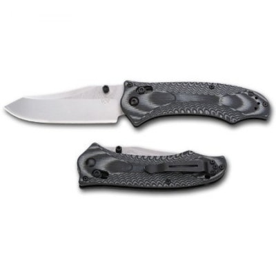 Benchmade 950 Rift Osborne Design Knife Satin Blade (Grey/ Black handle)