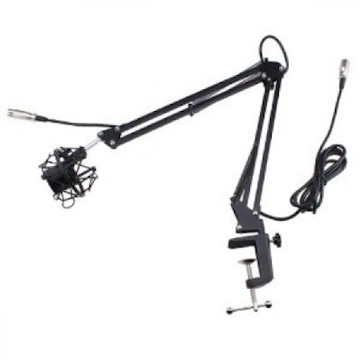 Image® Broadcasting Studio Microphone Arm Stand with Shock Mount