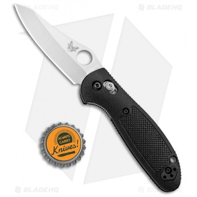 Benchmade Mini Griptilian - Folding knife Knife | Black + Stonewash S30V