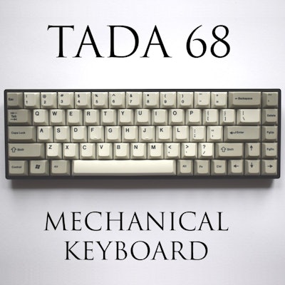 UK-Keycaps — TADA68 Mechanical Keyboard
