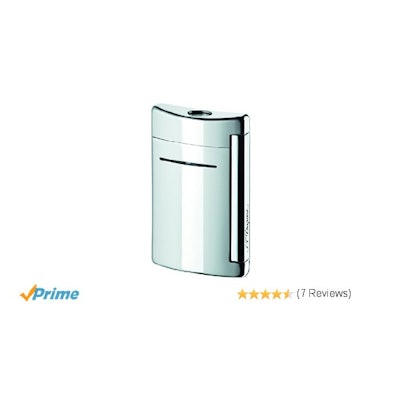 Amazon.com: S.T. Dupont ST Dupont Minijet Chrome Grey Torch Flame Lighter: Healt