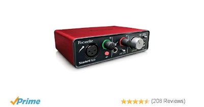 Amazon.com: Focusrite Scarlett Solo Compact USB Audio Interface: Musical Instrum