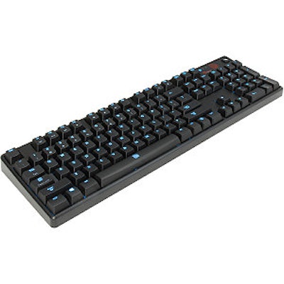 Tt eSPORTS Poseidon ZX Illuminated Mechanical Gaming Keyboard - Blue Switches