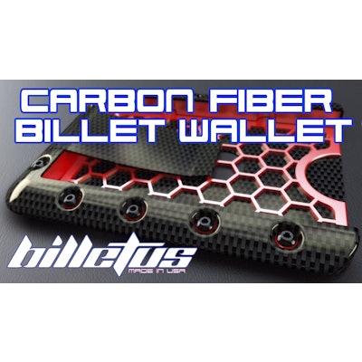BILLETUS = CARBON FIBER CLIP WALLET - VIDEO