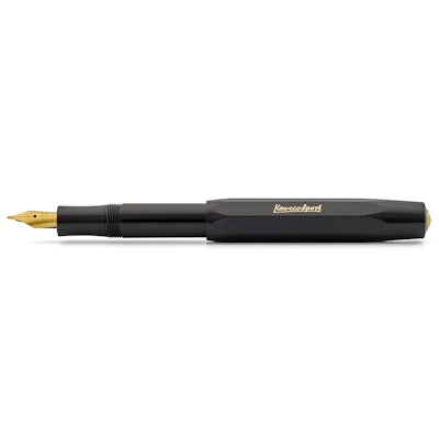 Kaweco CLASSIC Sport Fountain Pen Black | Fountain Pens | Pens | Kaweco