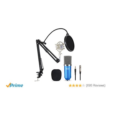 Amazon.com: TONOR Professional Studio Condenser Microphone Computer PC Microphon
