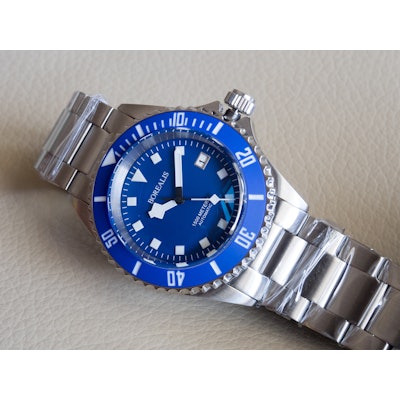 Borealis Sea Hawk 1500m Automatic Diver Watch Seiko NH36 / 4R36 Ceramic Blue Bez