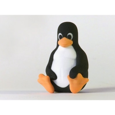 Linux Tux Penguin By Clean3d On Shapeways