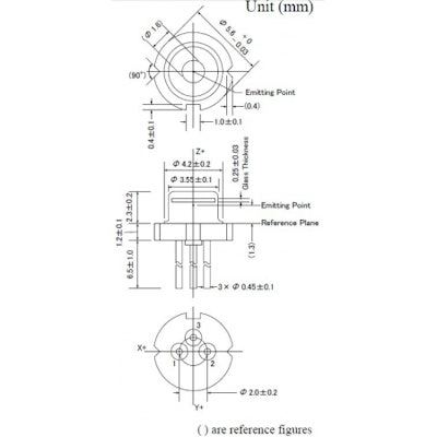 Laser Diode 635nm 300mW C-mount