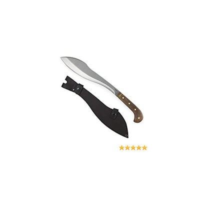 Amazon.com: Condor Tool & Knife Amalgam Machete, 12 in Blade, Walnut Handle, Lea