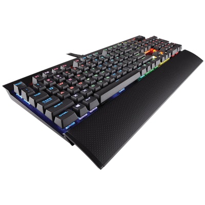 K70 LUX RGB Mechanical Gaming Keyboard — Cherry MX RGB Blue