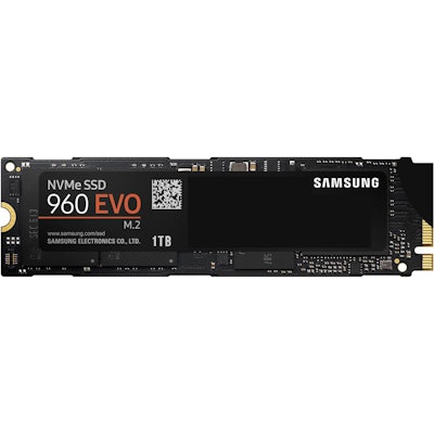 Samsung 960 EVO M.2 1TB NVMe SSD (MZ-V6E1T0BW)