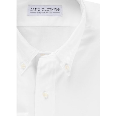 White Campus Oxford - Ratio Clothing