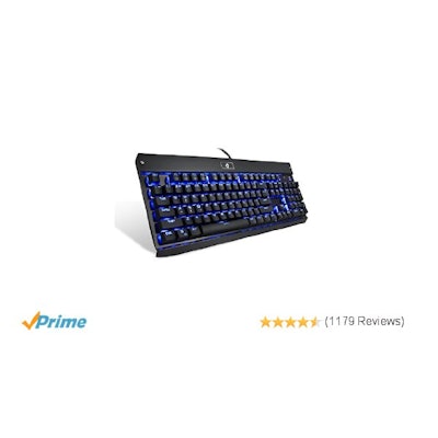Eagletec Black with Blue back lights Gaming Keyboard