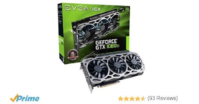 EVGA GeForce GTX 1080 Ti FTW3 GAMING, 11GB GDDR5X, iCX Technology - 9 Thermal Se