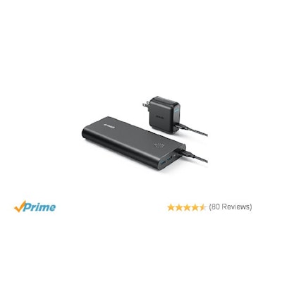 Amazon.com: Anker PowerCore+ 26800 PD with 27W PD Portable Charger Bundle for Ni