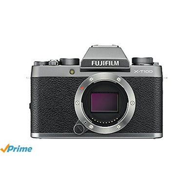 Amazon.com : Fujifilm X-T100 Body Dark Silver Mirrorless Digital Camera with 3.0