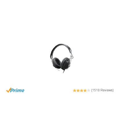 Panasonic Over-the-Ear Monitor Headphones RP-HTX7-K1
