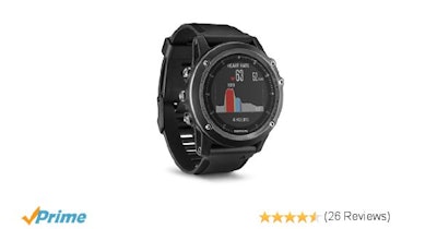 Amazon.com: Garmin 010-01338-71 Fenix 3 HR Sapphire Smart Watch: Cell Phones & A