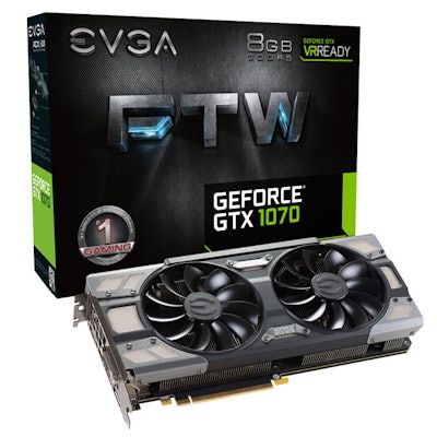 
	EVGA - Products - EVGA GeForce GTX 1070 FTW GAMING, 08G-P4-6276-KR, 8GB GDDR5