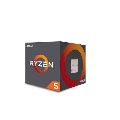 AMD RYZEN 5 1600 6-Core 3.2 GHz (3.6 GHz Turbo) Socket AM4 65W YD1600BBAEBOX Des