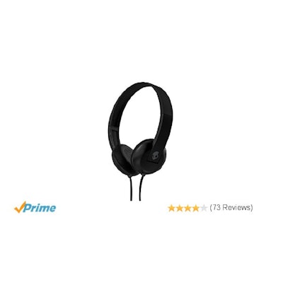 Amazon.com: Skullcandy Uproar On-ear Headphones with Built-In Mic and Remote, Bl