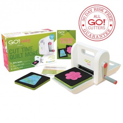 Accuquilt GO! Baby Fabric Cutter Starter Set | Fabric Cutting Machine