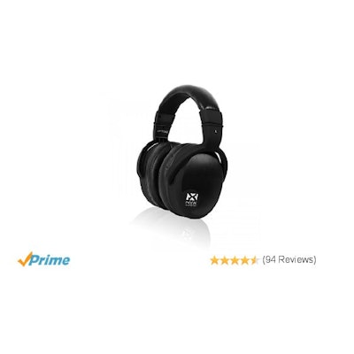 Amazon.com: NVX Audio Studio Over-Ear Headphones w/ ComfortMax Earpad Cushions a
