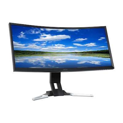 Acer XZ350CU Black 35" 21:9 Ultra-wide Curved Monitor, FreeSync 144 Hz 4ms 2560 
