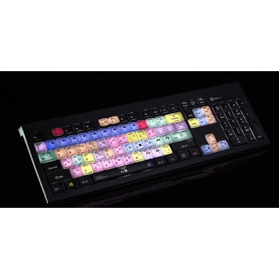 Logickeyboard Adobe Premiere Pro CC Nero Slim Line PC Keyboard.