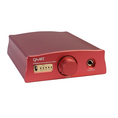 DAART Canary DAC/JFET input class A headphone amplifier