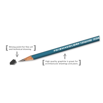 Prismacolor Turquoise Graphite Pencils