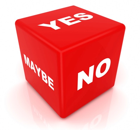 yes, no, maybe