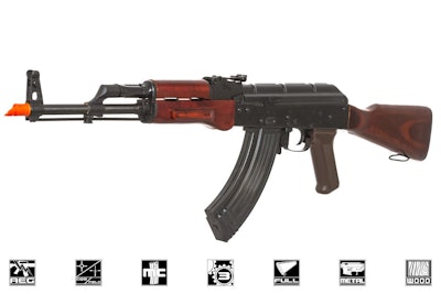 Spartan Delta E&L AKM Rifle AEG Airsoft Gun ( Wood ) 