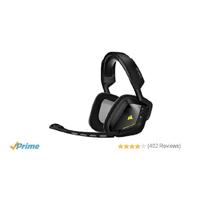 Amazon.com: Corsair Gaming VOID Wireless RGB Gaming Headset - Carbon: Computers