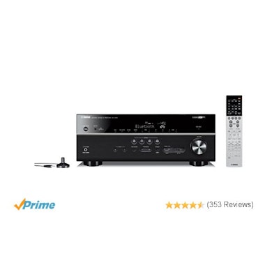 Yamaha RX-V679BL 7.2-Channel MusicCast  AV Receiver with Bluetooth: 