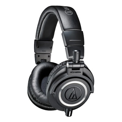  Audio Technica ATH-M50X Professional Closed Back Monitoring Headphones  | Jigsa