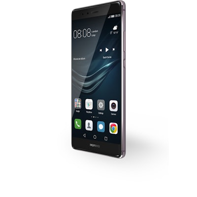 Huawei P9 Dual 32GB 4G LTE with Logo Titanium Grey (EVA-DL00) Unlocked (CN Versi