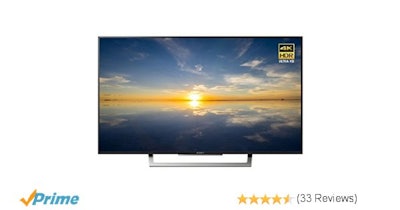 Amazon.com: Sony XBR43X800D 43" Class 4K HDR Ultra HD TV, Black (2016): Electron