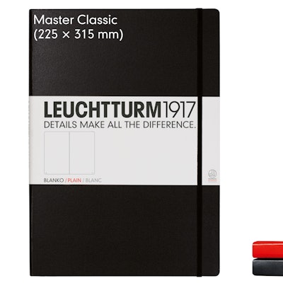Notebook Master Classic (A4+), Hardcover, 233 numbered pages  – LEUCHTTURM1917