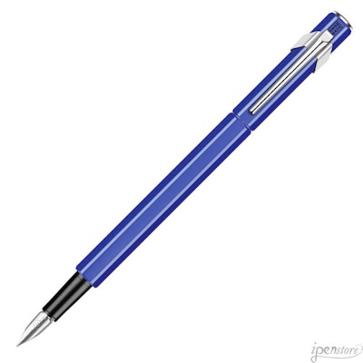 Caran d'Ache 849 Swiss Made Fountain Pen, Matte Blue